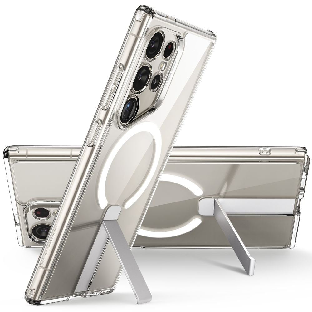 ESR Samsung Galaxy S24 Ultra - Flickstand Boost Halolock Σκληρή Θήκη με MagSafe και Stand - Clear