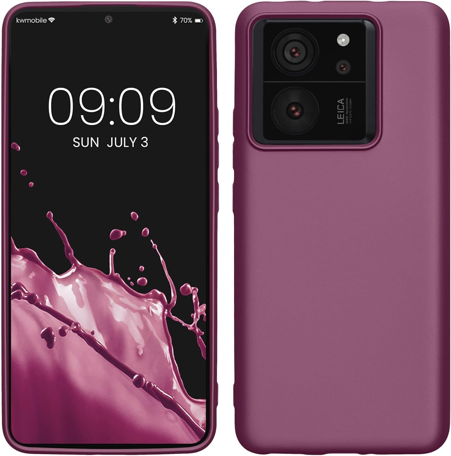 KW Xiaomi 13T / 13T Pro Θήκη Σιλικόνης TPU - Metallic Lavender