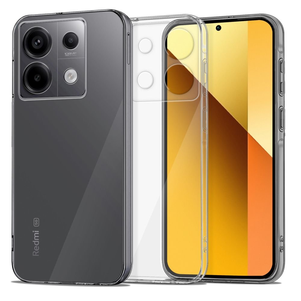 Tech - Protect Xiaomi Redmi Note 13 5G Flexair+ Λεπτή Θήκη Σιλικόνης - Διάφανη
