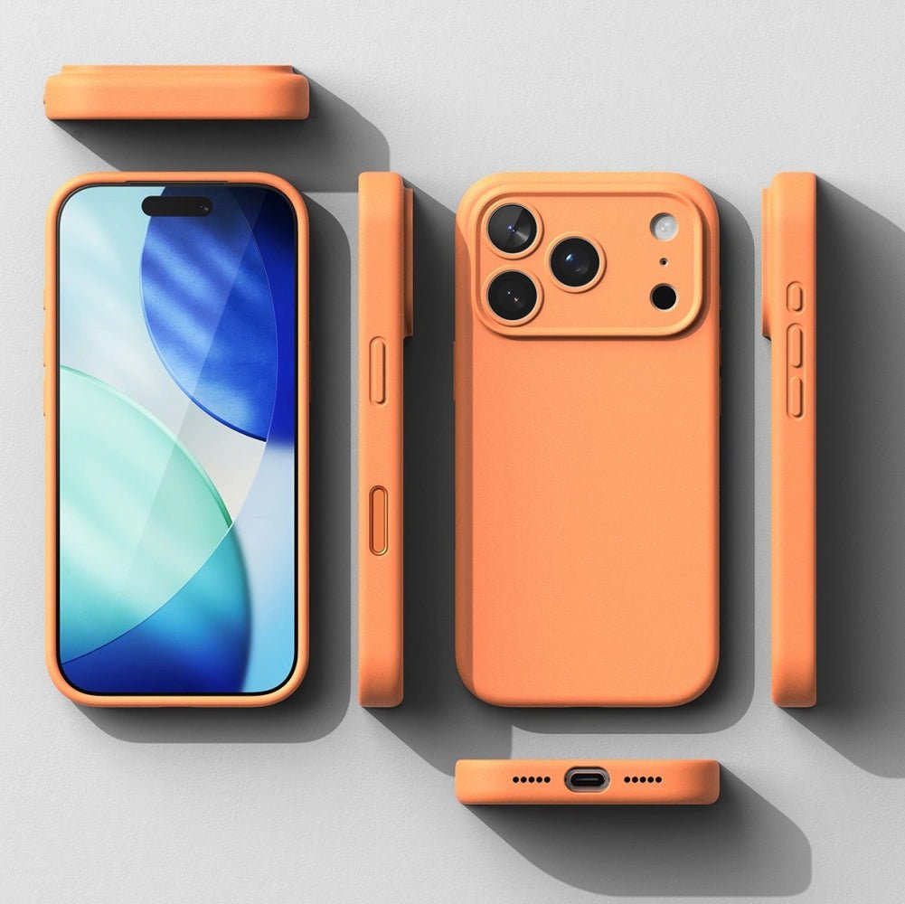 Ringke iPhone 17 Pro Max - Silicone Magnetic MagSafe - Θήκη Σιλικόνης με MagSafe - Tangerine