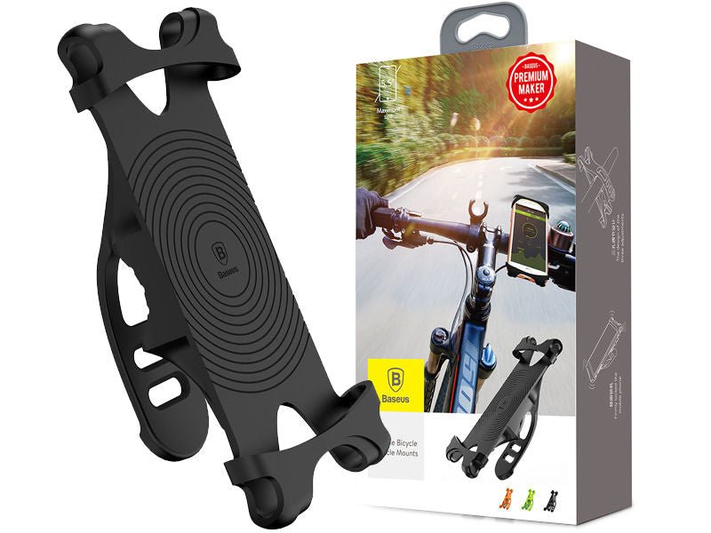 Baseus Miracle Bicycle Vehicle Mounts - Universal Βάση Κινητού για Ποδήλατο - Black - SUMIR - BY01