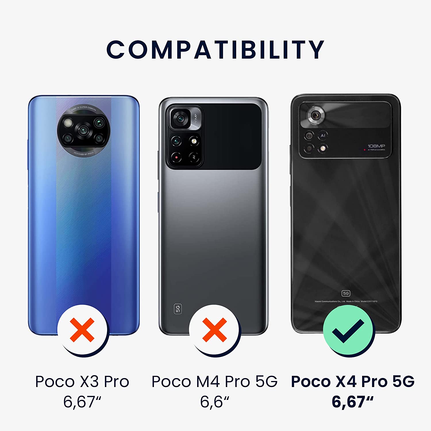 KW Xiaomi Poco X4 Pro 5G Θήκη Σιλικόνης TPU - Metallic Blackberry - 57984.115