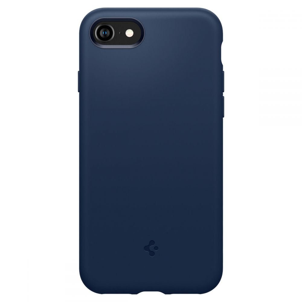 Spigen iPhone SE 2022 / SE 2020 / 7 / 8 Silicone Fit Θήκη Σιλικόνης - Navy Blue