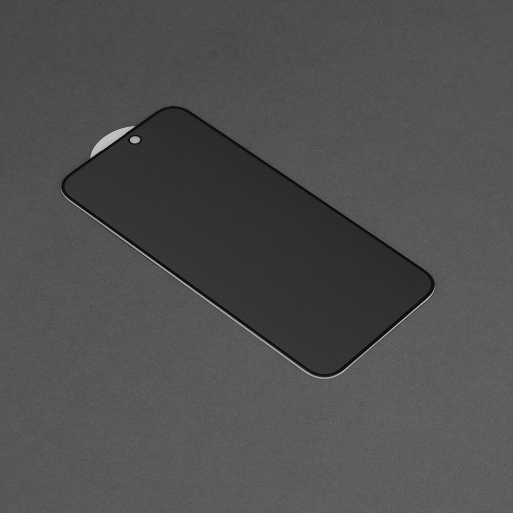 Dux Ducis iPhone 15 Pro Max 2.5D Glass Privacy 9H Full Screen Αντιχαρακτικό Γυαλί Οθόνης - Black