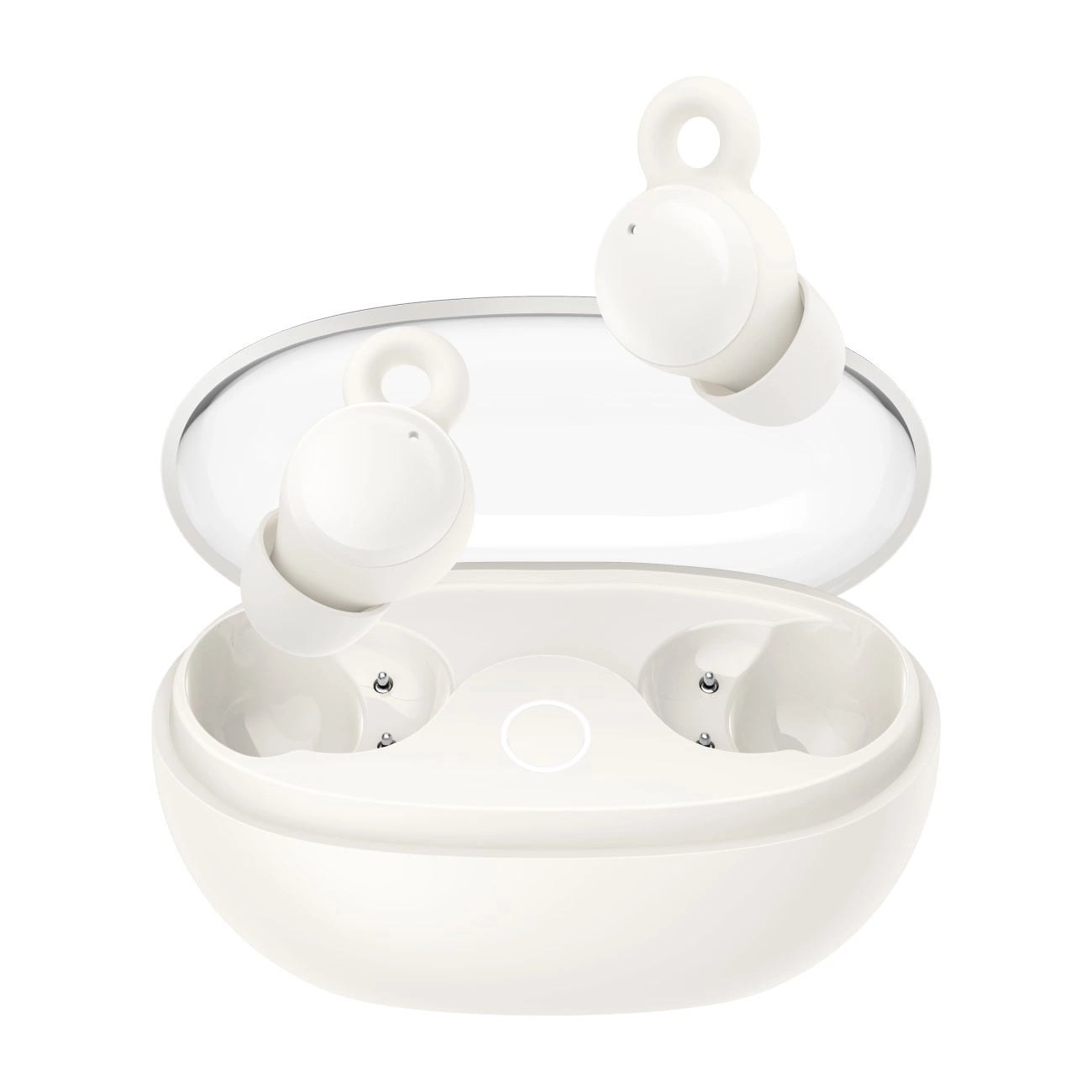 Joyroom Sleep Earbuds TWS Bluetooth 5.3 - Ασύρματα ακουστικά για Κλήσεις / Μουσική - White - JR - TS3