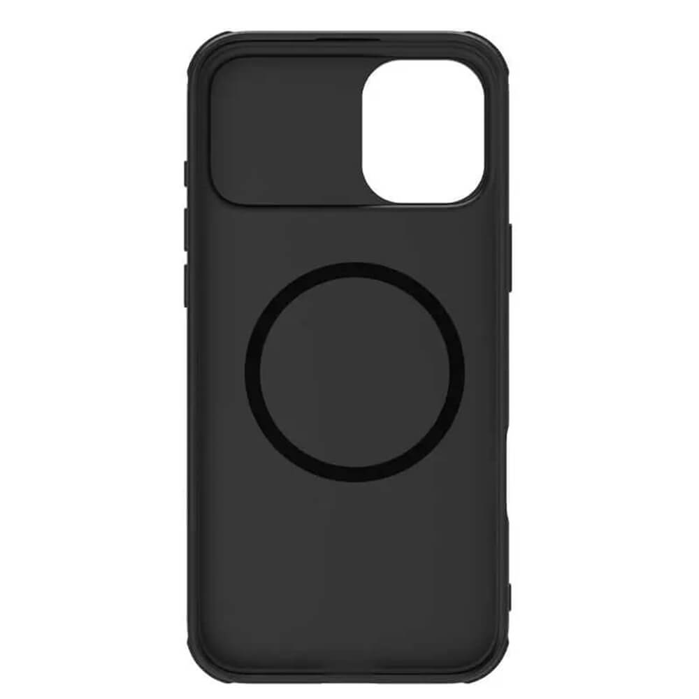 Nillkin iPhone 16 CamShield Pro Magnetic Σκληρή Θήκη με Κάλυμμα για την Κάμερα και MagSafe - Black