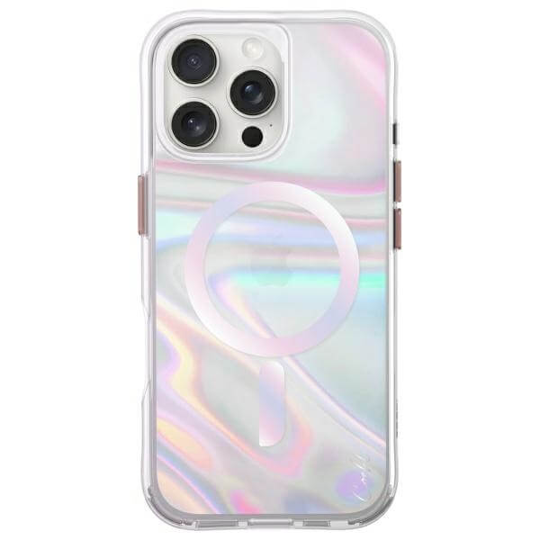 Uniq iPhone 16 Pro Max - Coehl Savon - Σκληρή Θήκη με Πλαίσιο Σιλικόνης και MagSafe - Bubble Prism