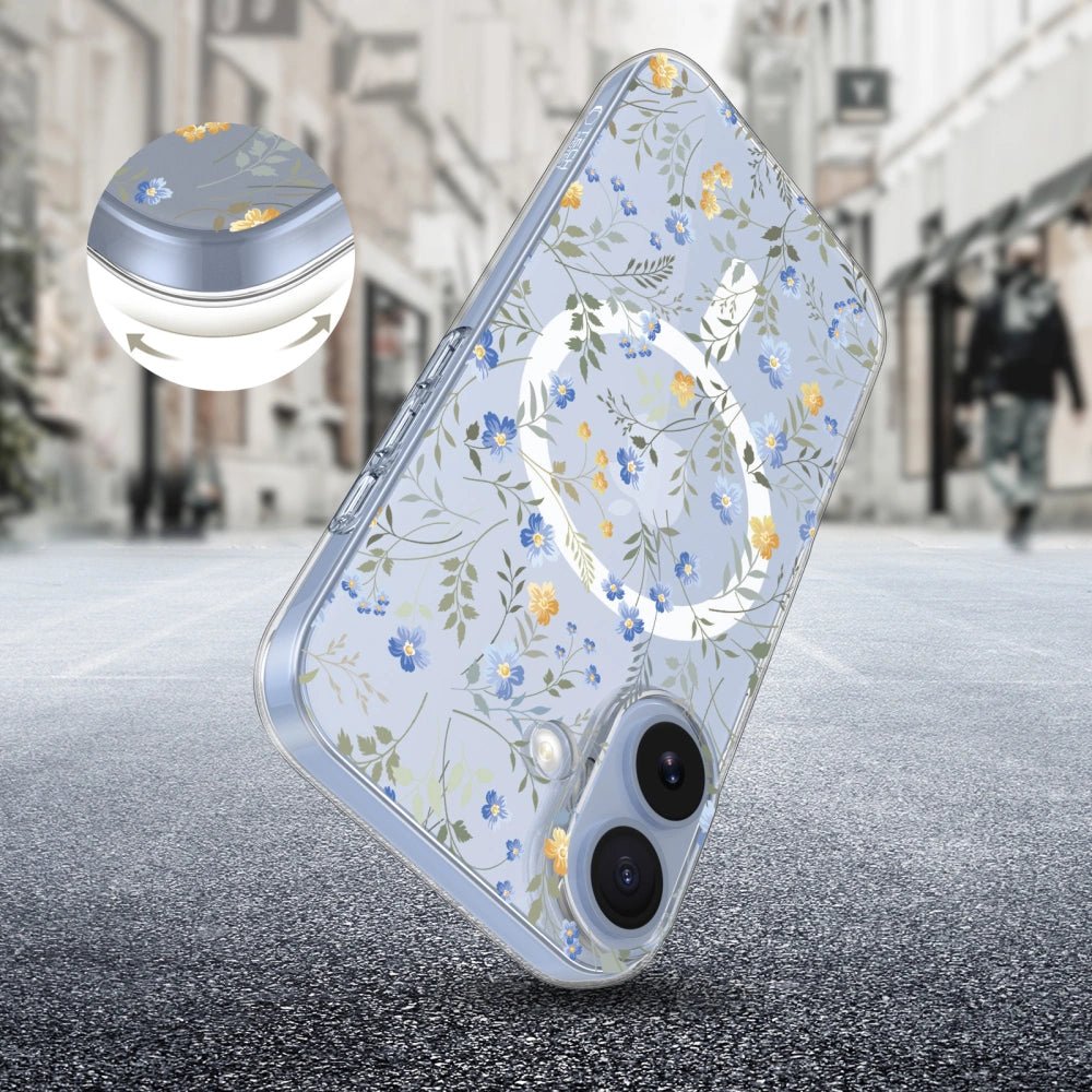 Tech - Protect iPhone 17 Flexair Θήκη Σιλικόνης TPU με MagSafe - Spring Flowers