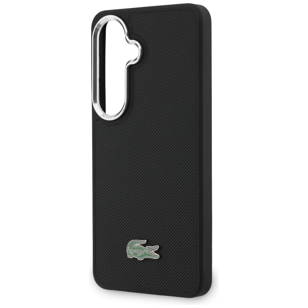 Lacoste Samsung Galaxy S26 - Σκληρή Θήκη με Πλαίσιο Σιλικόνης - Full Wrap Petit Pique MagSafe - Black