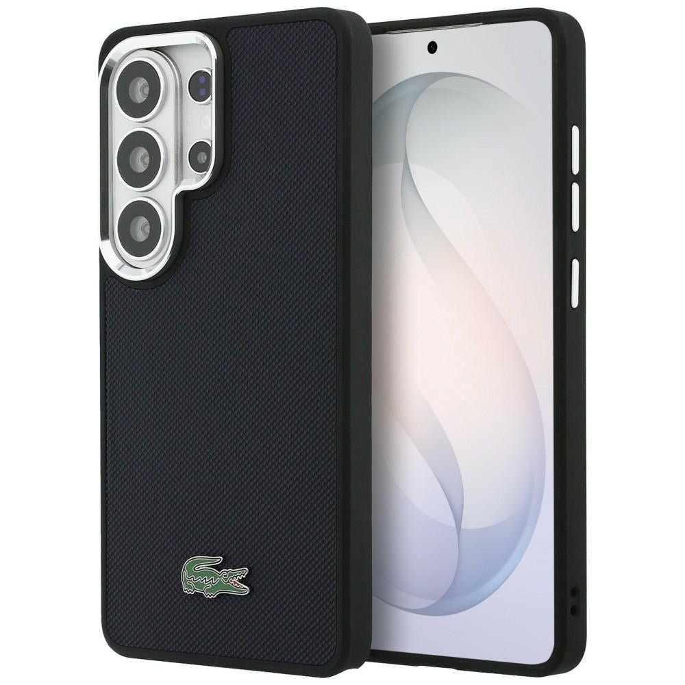 Lacoste Samsung Galaxy S26 Ultra - Σκληρή Θήκη με Πλαίσιο Σιλικόνης - Full Wrap Petit Pique MagSafe - Navy Blue