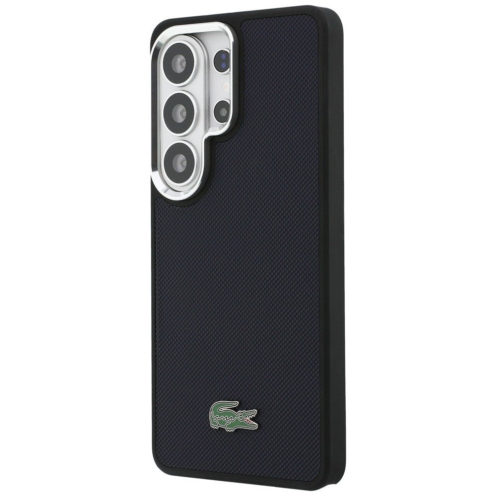 Lacoste Samsung Galaxy S26 Ultra - Σκληρή Θήκη με Πλαίσιο Σιλικόνης - Full Wrap Petit Pique MagSafe - Navy Blue