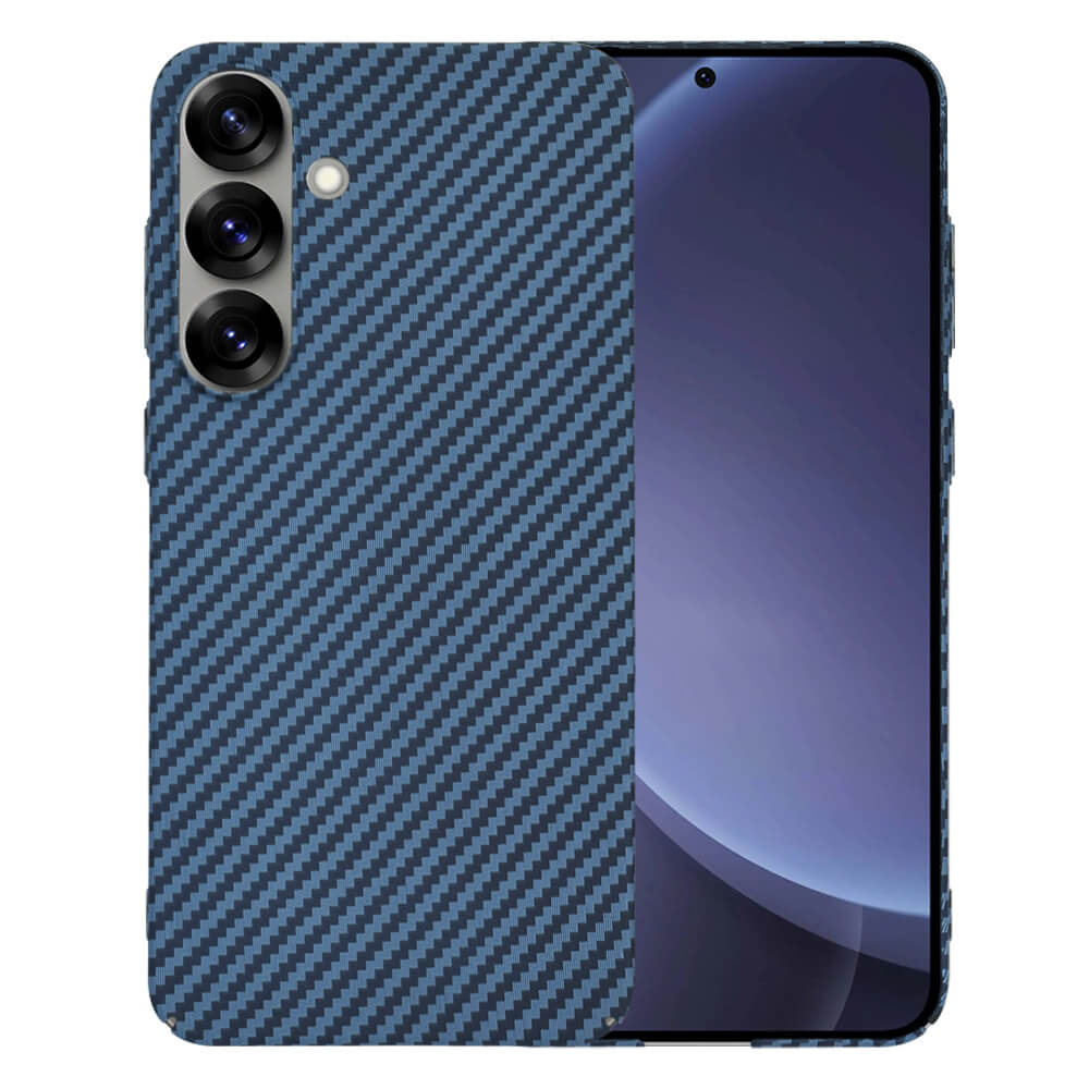 Techsuit Samsung Galaxy S25 Plus Σκληρή Θήκη Carbonite FiberShell - Cyan