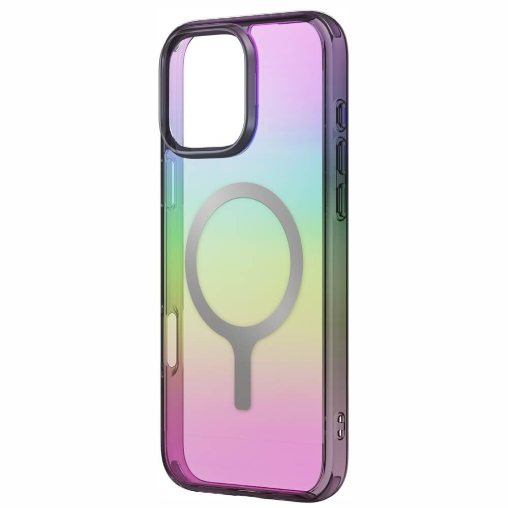Uniq iPhone 16 Pro Max - Iridescia - Σκληρή Θήκη με Πλαίσιο Σιλικόνης και MagSafe - Midnight