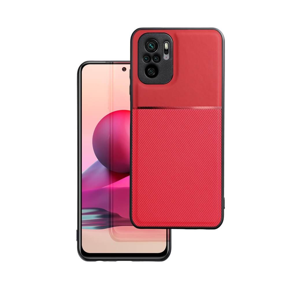 Forcell Xiaomi Redmi Note 11 Pro / Note 11 Pro 5G Noble Σκληρή Θήκη με Πλαίσιο Σιλικόνης - Red