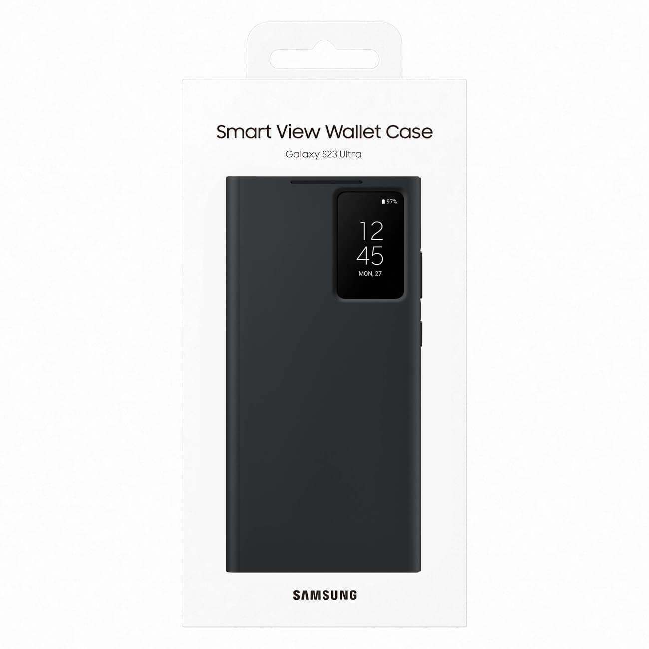 Samsung Smart View Cover Samsung Galaxy S23 Ultra Θήκη Πορτοφόλι - Black - EF - ZS918CBEGWW