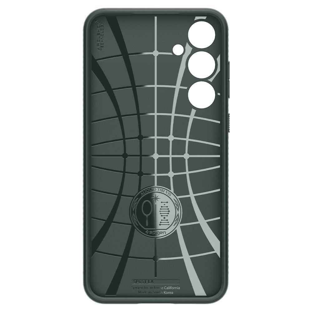 Spigen Samsung Galaxy A55 5G Liquid Air Θήκη Σιλικόνης - Abyss Green