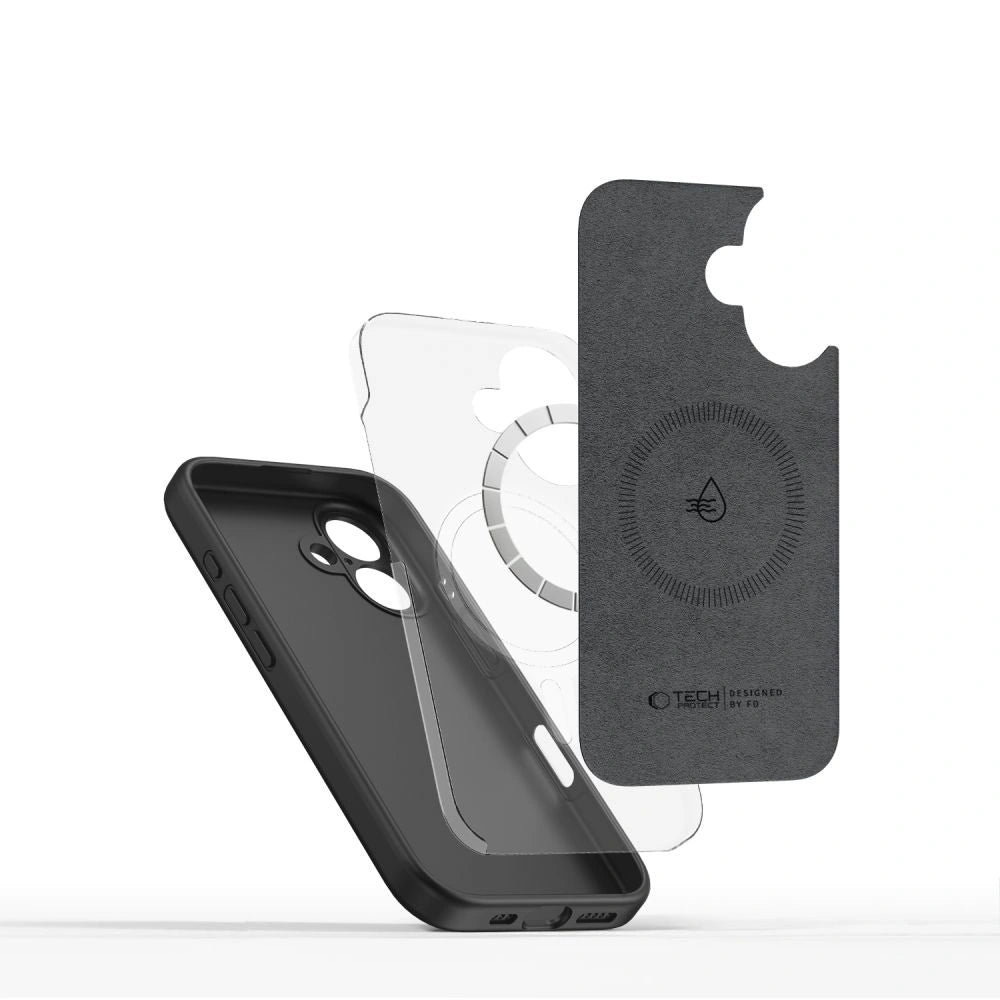 Tech - Protect iPhone 16e Liquid Silicone MagSafe Θήκη Σιλικόνης - Black