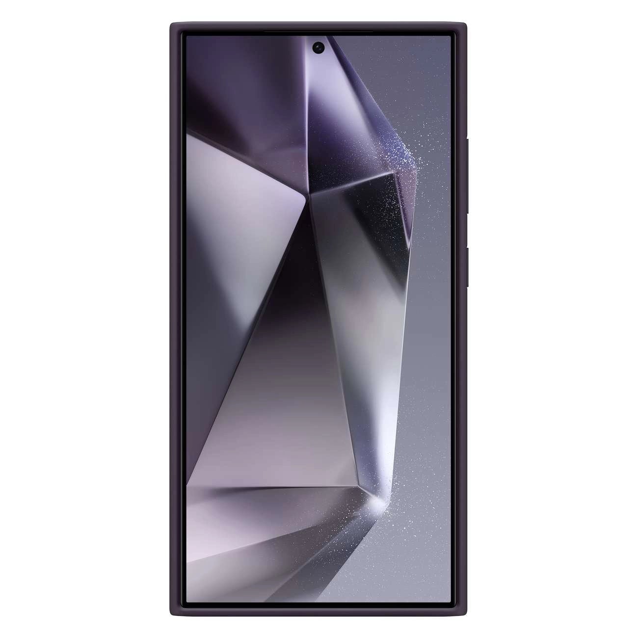 Samsung Silicone Cover Samsung Galaxy S24 Ultra Θήκη Σιλικόνης - Dark Purple - EF - PS928TEEGWW