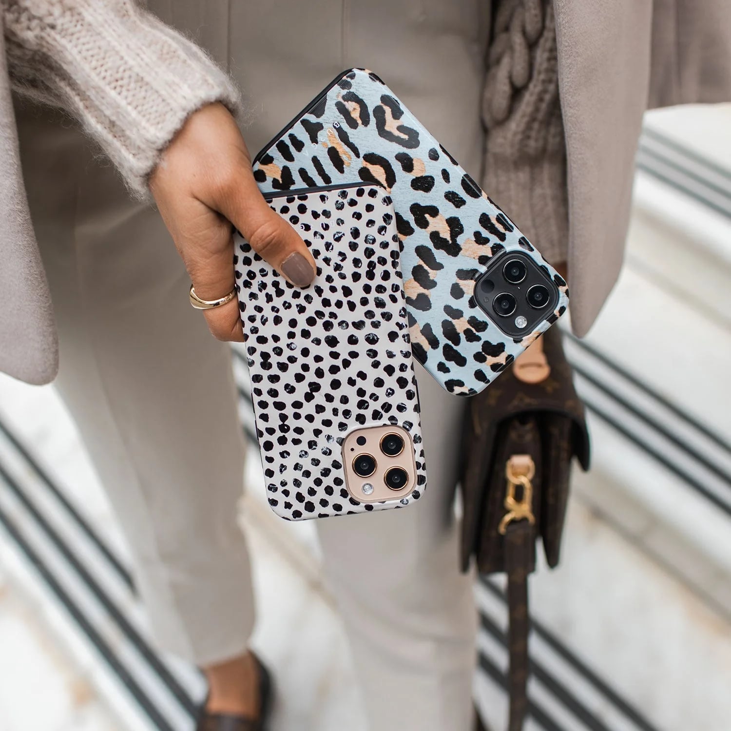 Burga Samsung Galaxy S23 Ultra Fashion Tough Σκληρή Θήκη - Almond Latte