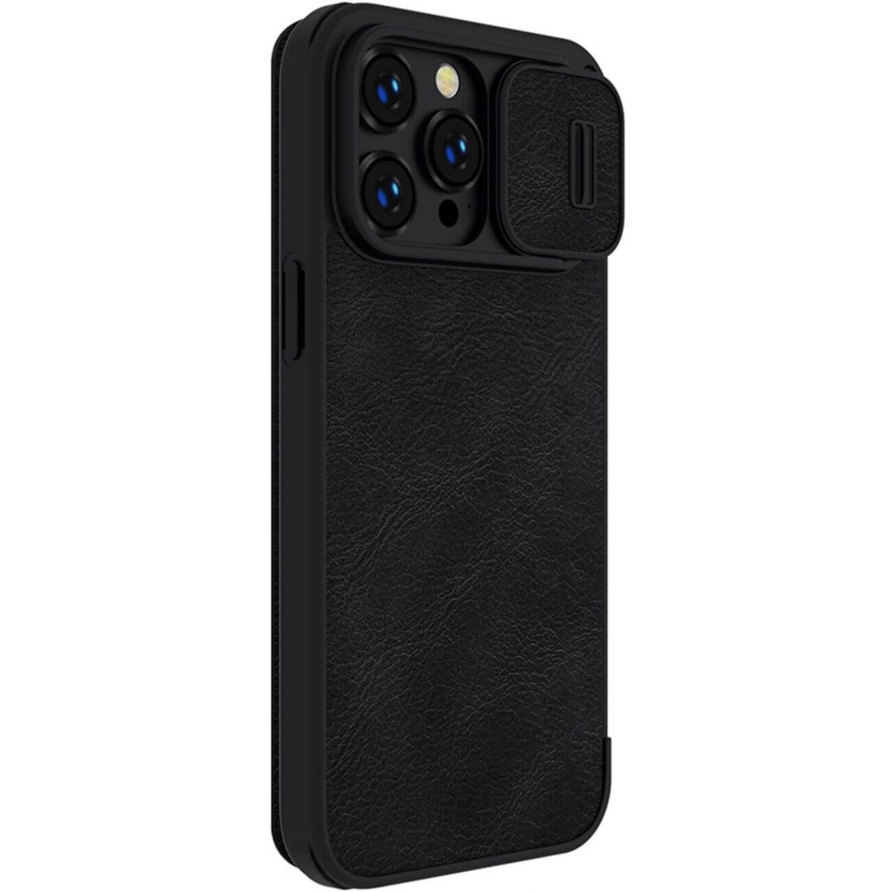 Nillkin iPhone 14 Pro Max Qin Pro Leather Θήκη Βιβλίο με Κάλυμμα για την Κάμερα - Black