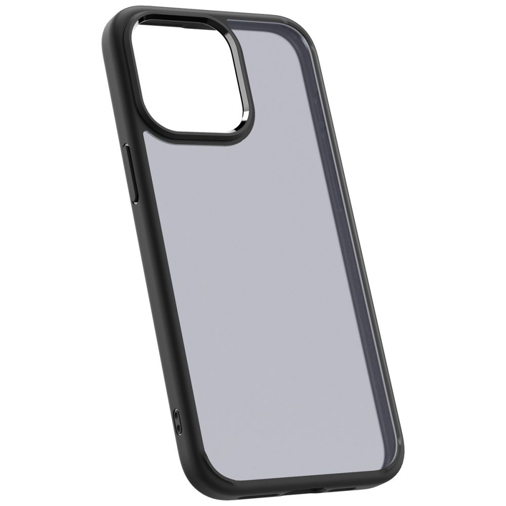 Spigen iPhone 15 Pro Max Ultra Hybrid Σκληρή Θήκη με Πλαίσιο Σιλικόνης - Frost Black