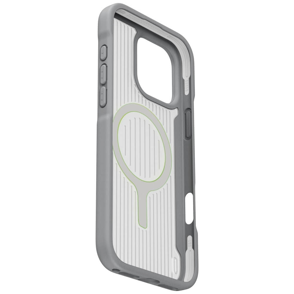 Uniq iPhone 16 Pro Combat Active MagClick Charging - Σκληρή Θήκη με Πλαίσιο Σιλικόνης και MagSafe - Grey