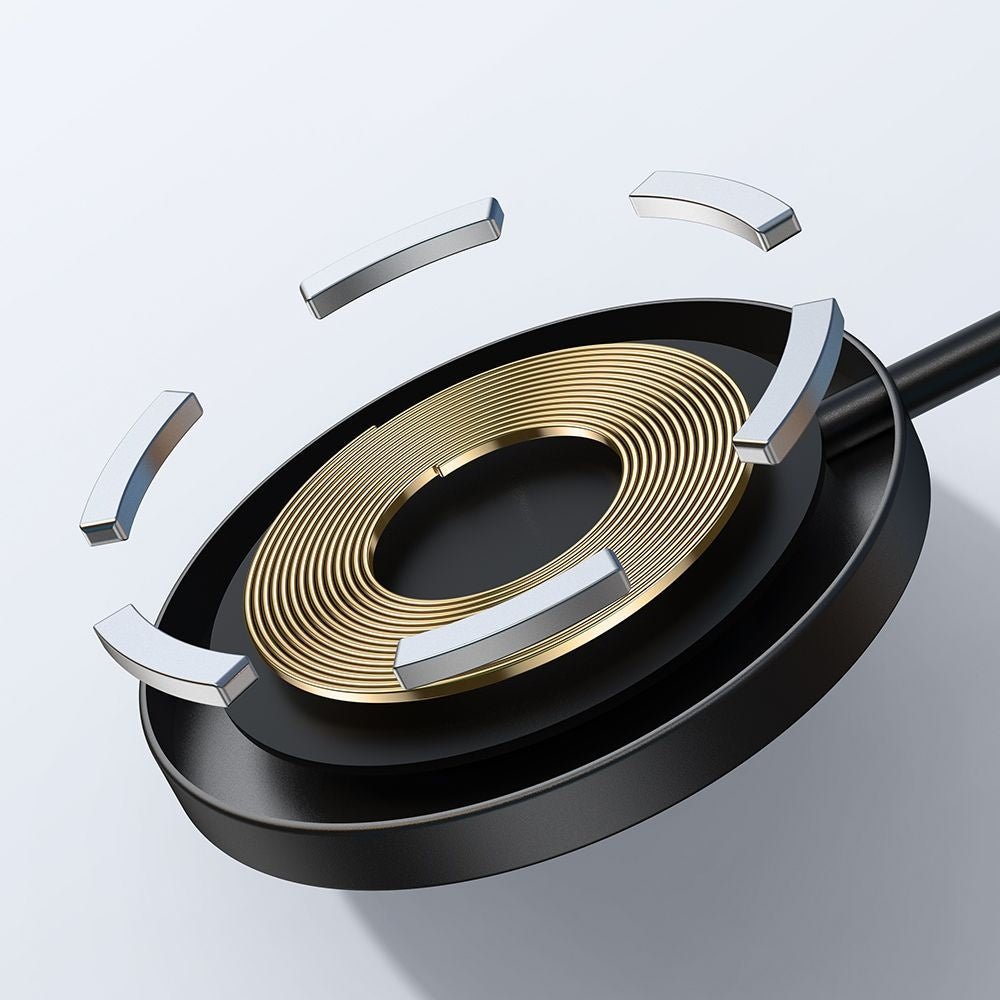 Mcdodo Μαγνητικός Ασύρματος Φορτιστής MagSafe 15W - Moon Series - Black