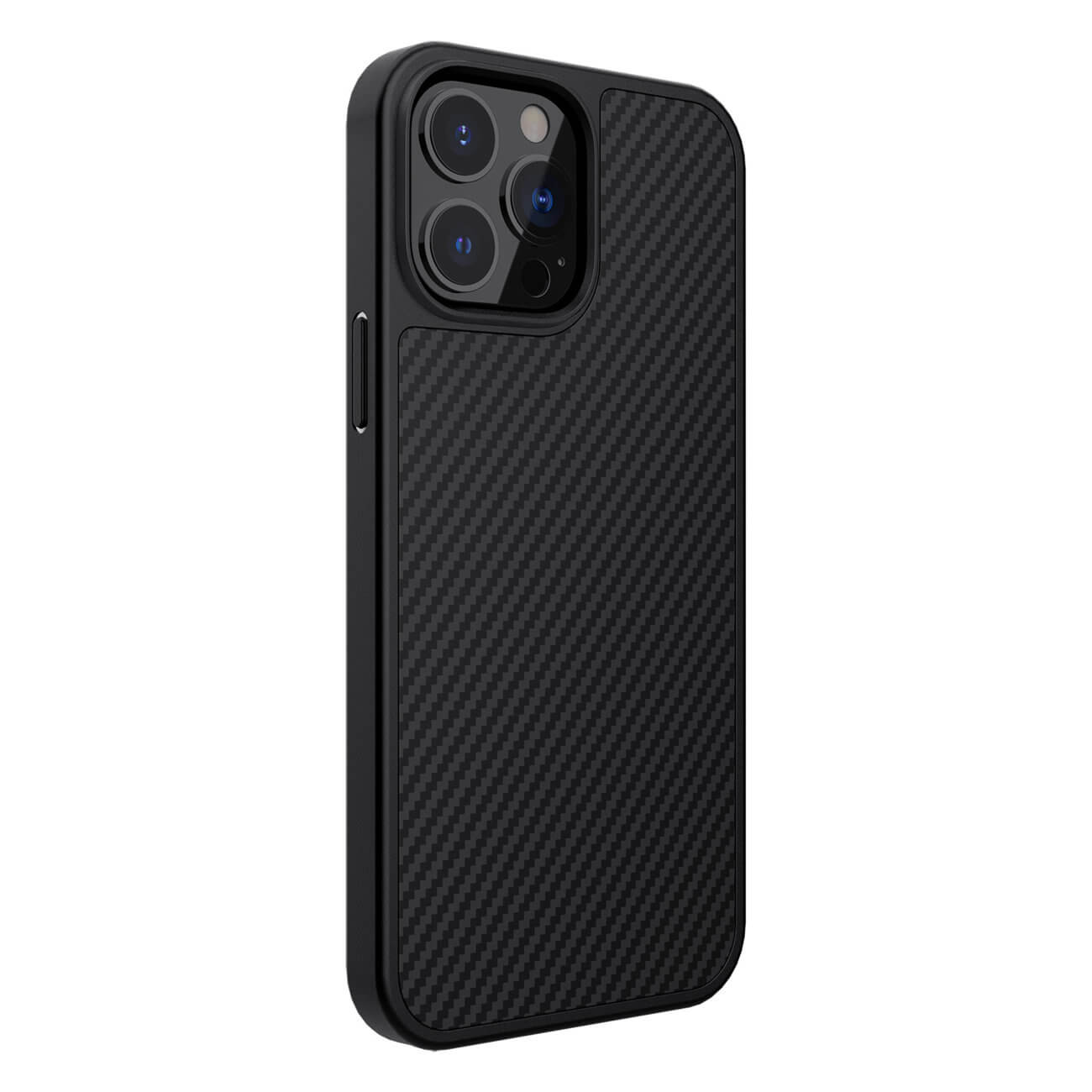 Nillkin iPhone 13 Pro Synthetic Fiber Carbon Σκληρή Θήκη - Black