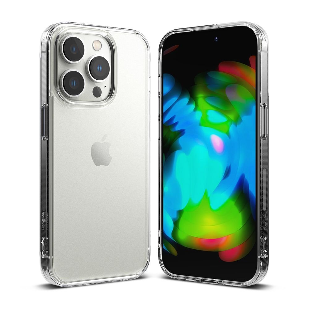 Ringke iPhone 14 Pro Max Fusion Σκληρή Θήκη με Πλαίσιο Σιλικόνης - Ματ Διάφανη