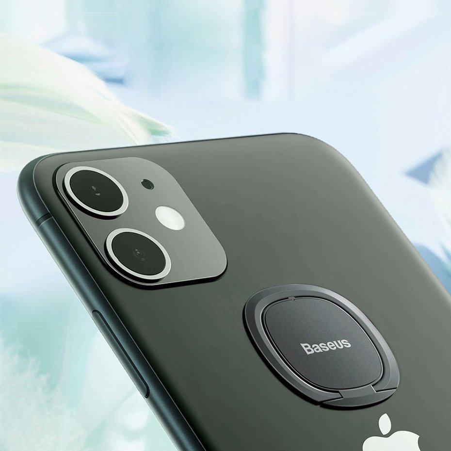 Baseus Invisible Ultra - Thin Ring Holder - Δαχτυλίδι Συγκράτησης Κινητού / Tablet - Βάση Στήριξης - Grey - SUYB - 0A