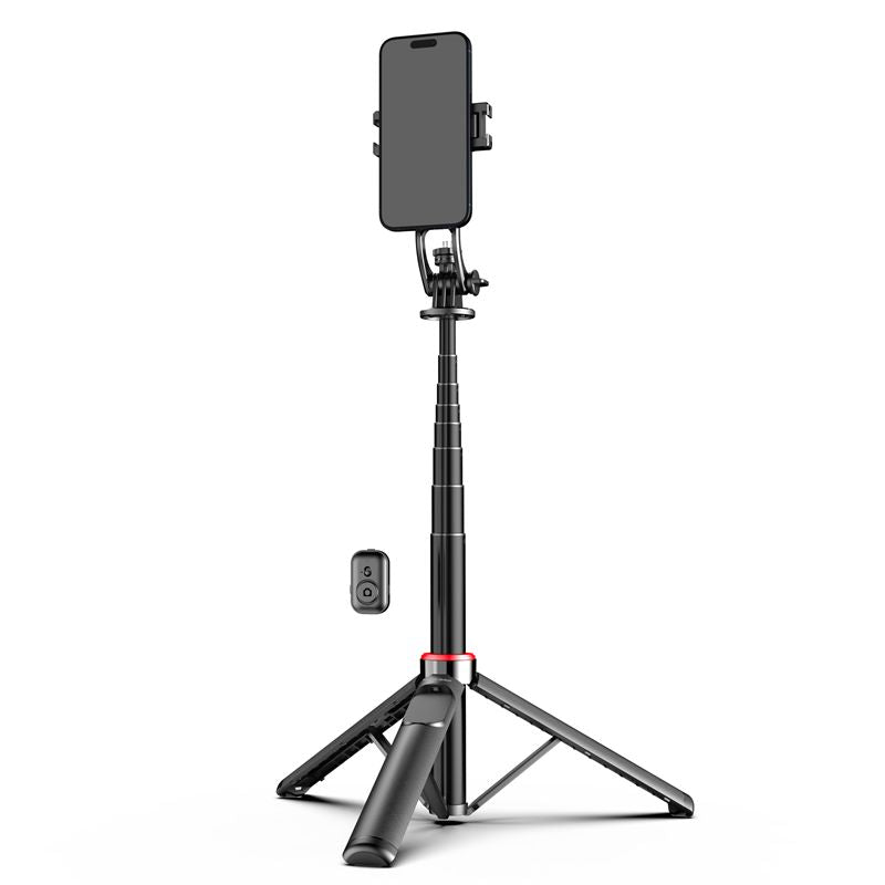 Mobile Origin - Ασύρματο MagSafe Selfie Stick με Τρίποδο και Bluetooth Τηλεχειριστήριο - S1 - Black