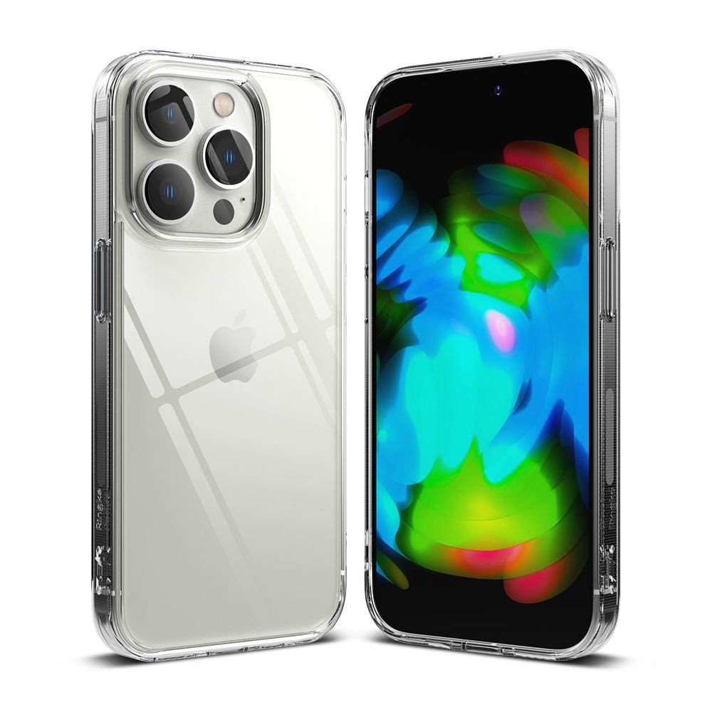 Ringke iPhone 14 Pro Max Fusion Σκληρή Θήκη με Πλαίσιο Σιλικόνης - Διάφανη