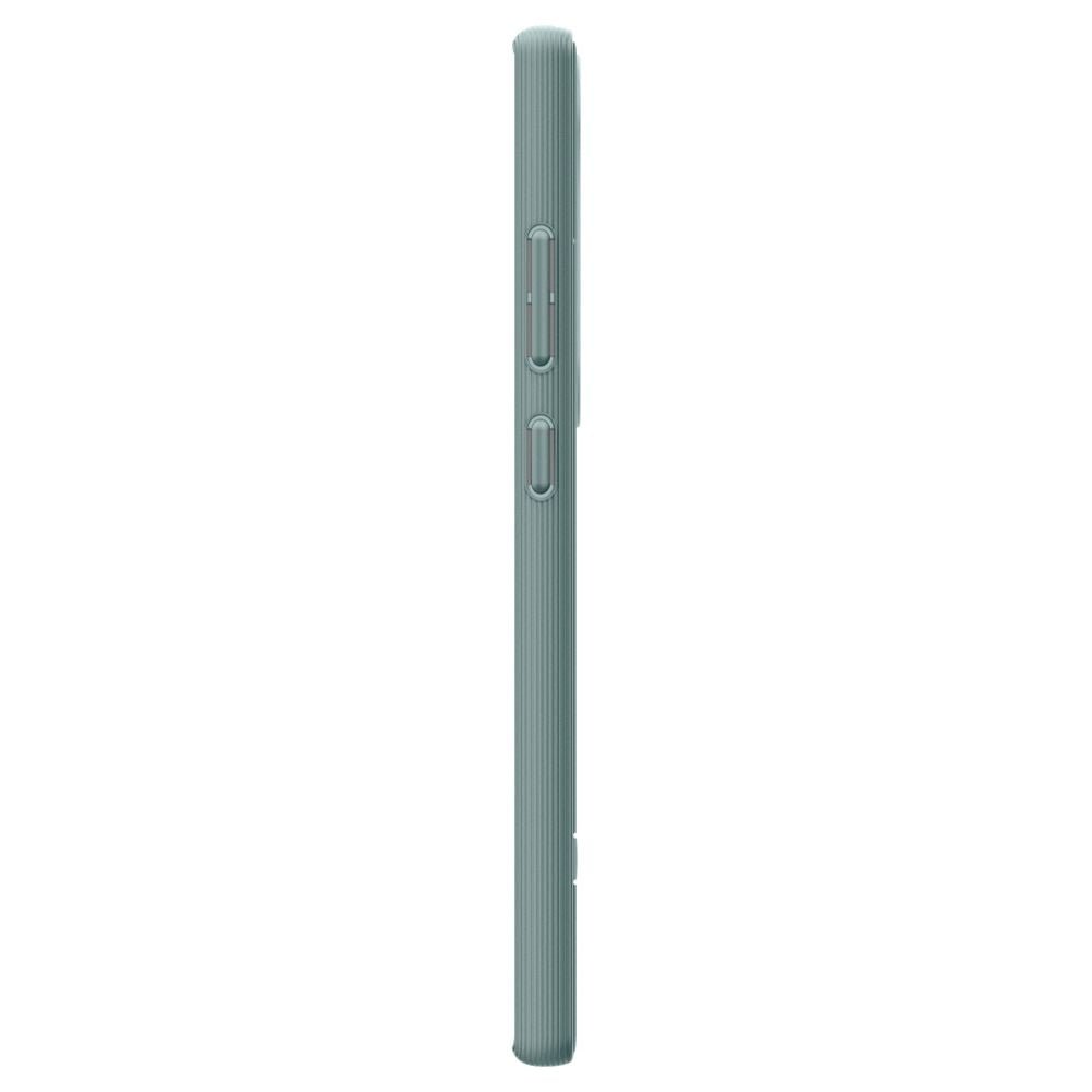 Caseology Samsung Galaxy S24 Ultra Parallax Θήκη Σιλικόνης με Σκληρό Πλαίσιο - Sage Green