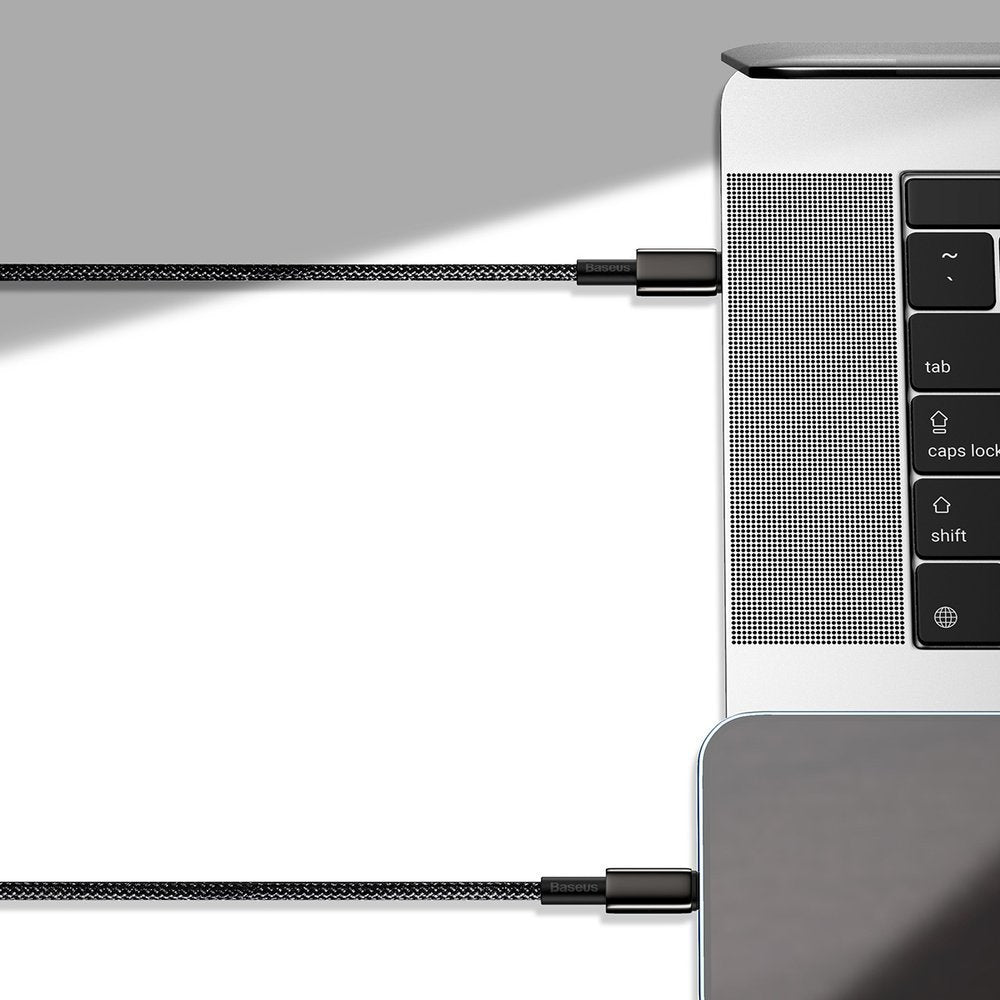 Baseus Simple Wisdom PD 20W - Καλώδιο Δεδομένων και Φόρτισης Type - C to Lightning 1M - Black - CATLWJ - 01