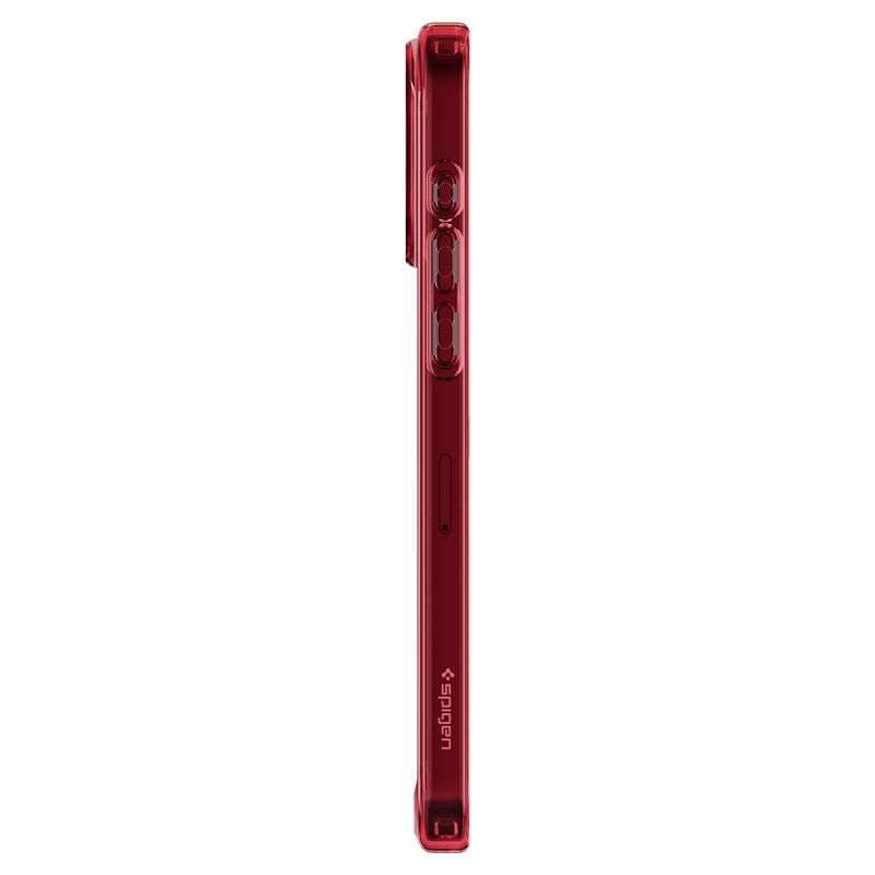 Spigen iPhone 15 Pro Max Ultra Hybrid Σκληρή Θήκη με Πλαίσιο Σιλικόνης - Deep Red