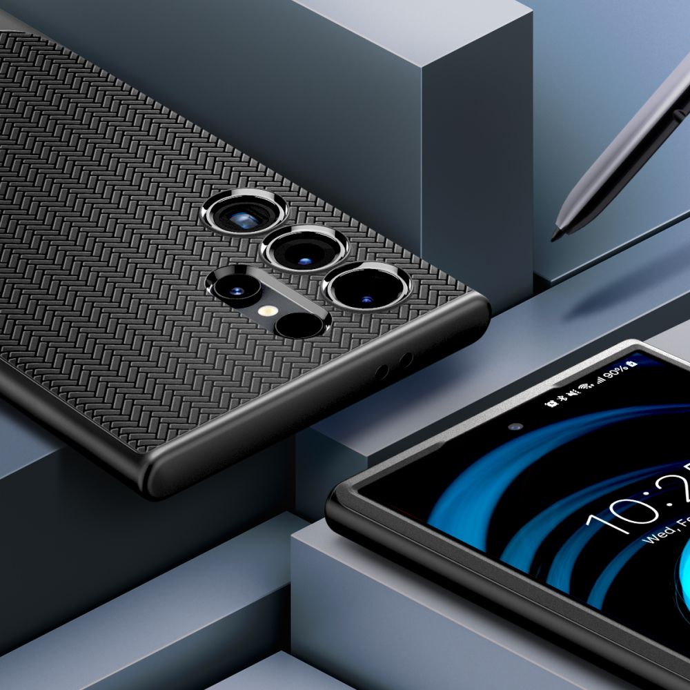 Spigen Samsung Galaxy S24 Ultra Neo Hybrid Θήκη με Σκληρό Πλαίσιο - Black