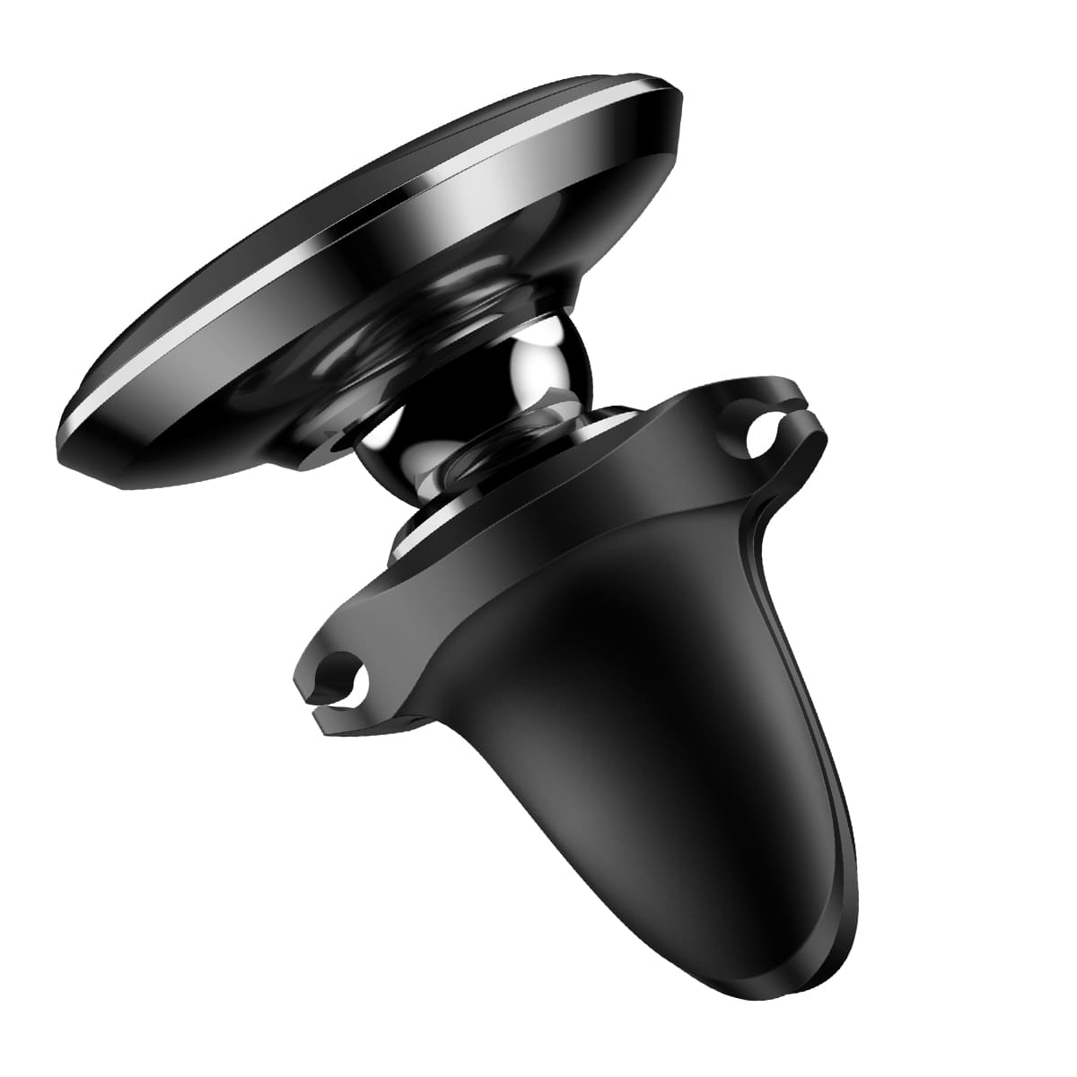 Baseus Magnetic Air Vent Car Mount Holder with Cable Clip - Μαγνητική Βάση Αυτοκινήτου Αεραγωγού με Clip για Καλώδιο - Black - SUGX - A01