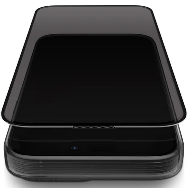 Uniq iPhone 15 Pro Max 9H Optix Privacy Αντιχαρακτικό Γυαλί Οθόνης με Κιτ Εγκατάστασης - Black