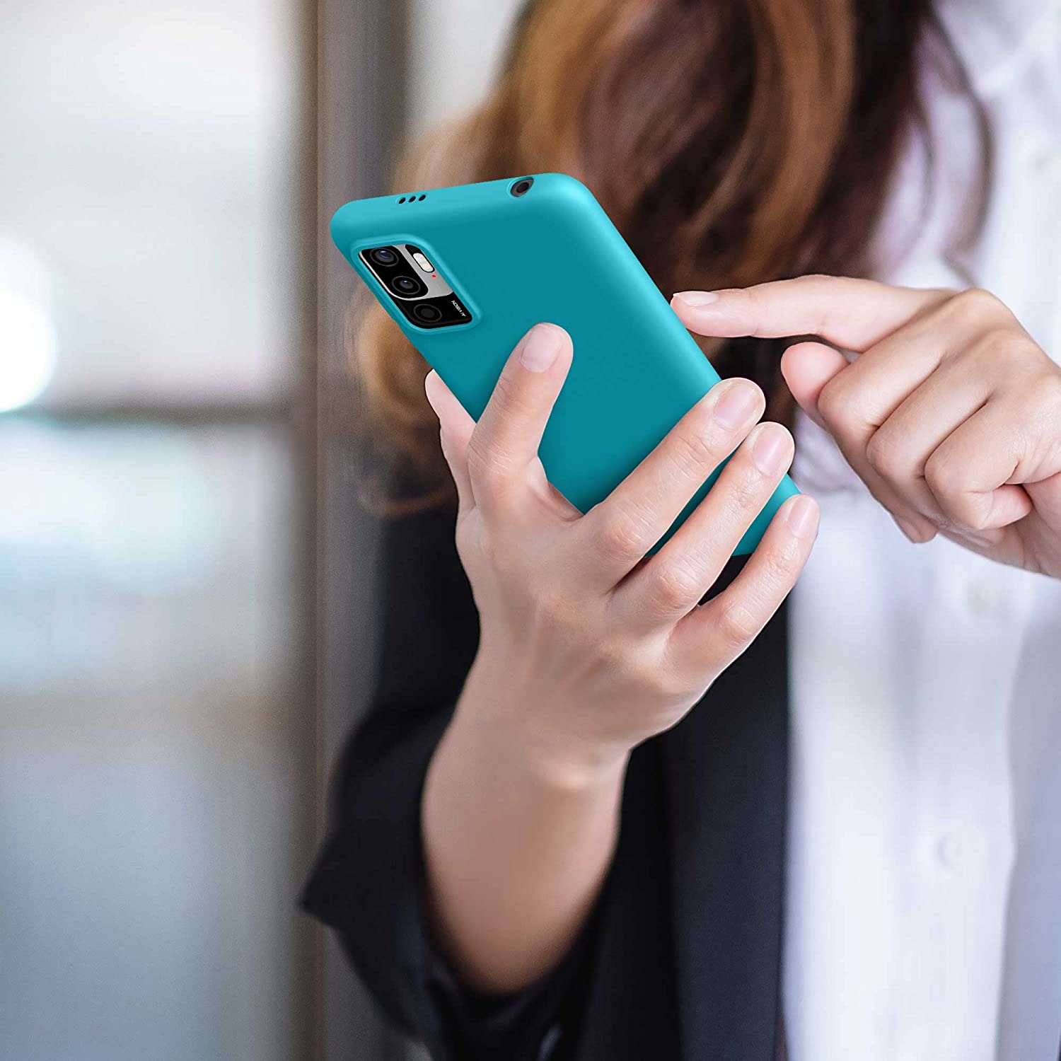 KW Xiaomi Redmi Note 10 5G Θήκη Σιλικόνης TPU - Sea Blue - 54947.223