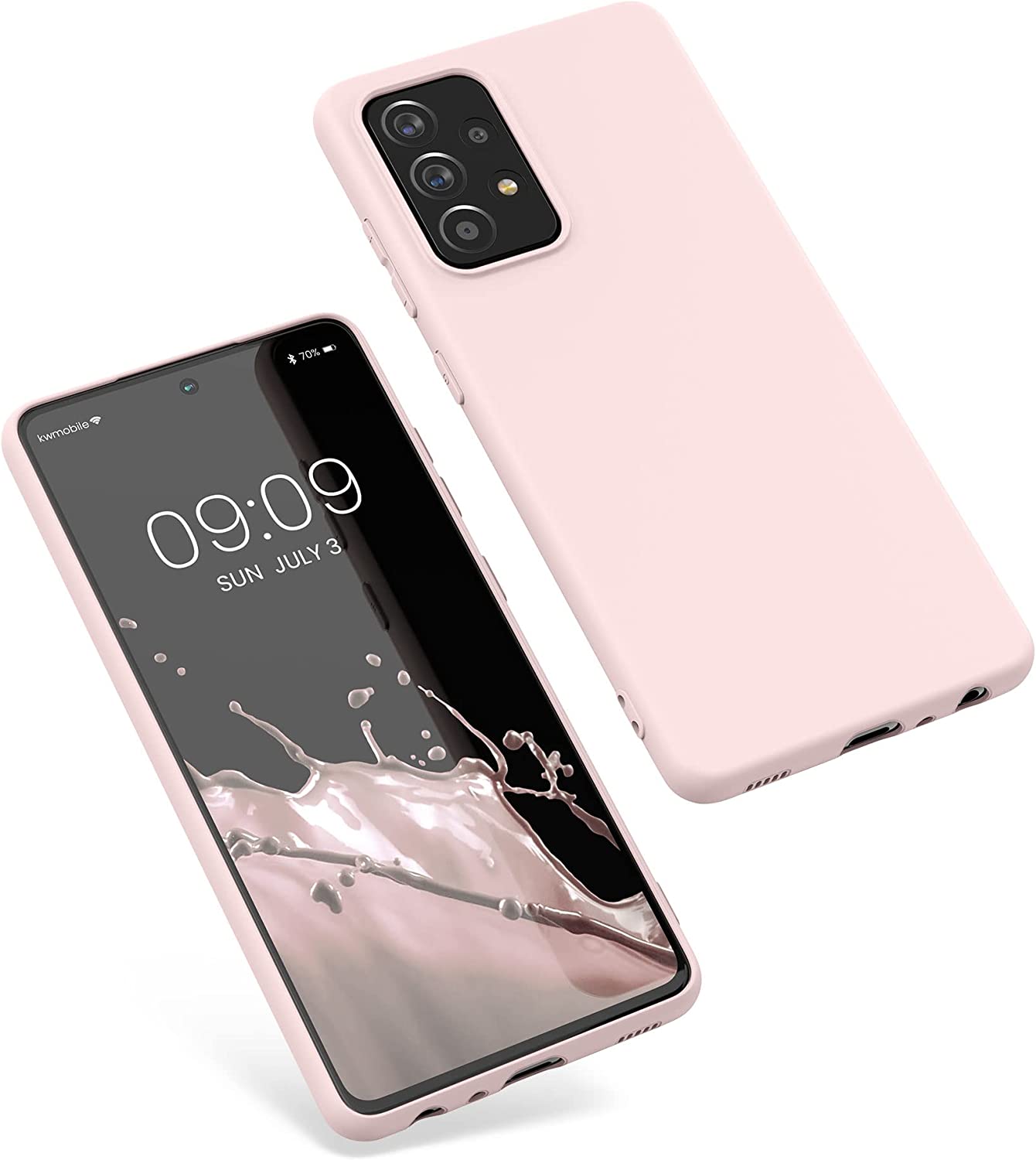 KW Samsung Galaxy A52 / A52 5G / A52s 5G Θήκη Σιλικόνης TPU - Coconut Swirl - 54346.225
