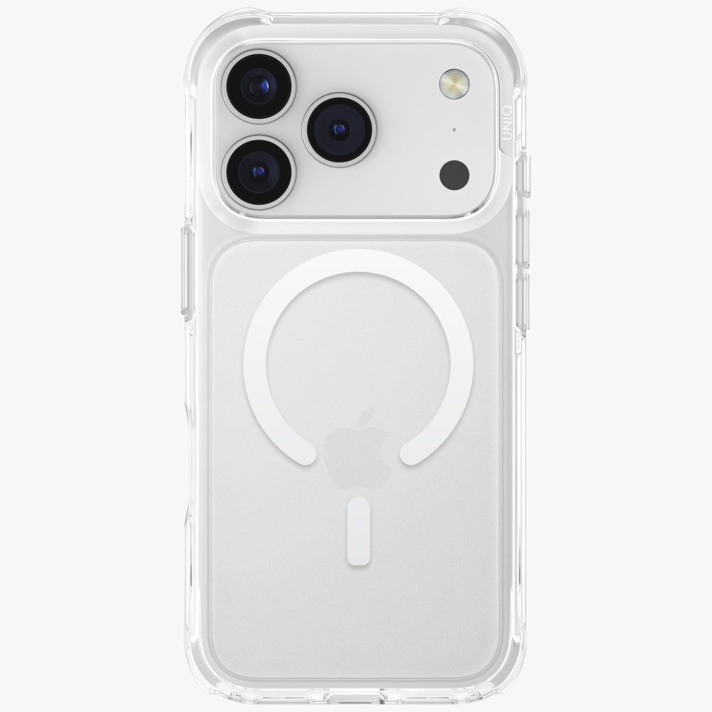Uniq iPhone 17 Pro - LifePro Xtreme Magclick - Σκληρή Θήκη με Πλαίσιο Σιλικόνης και MagSafe - Clear