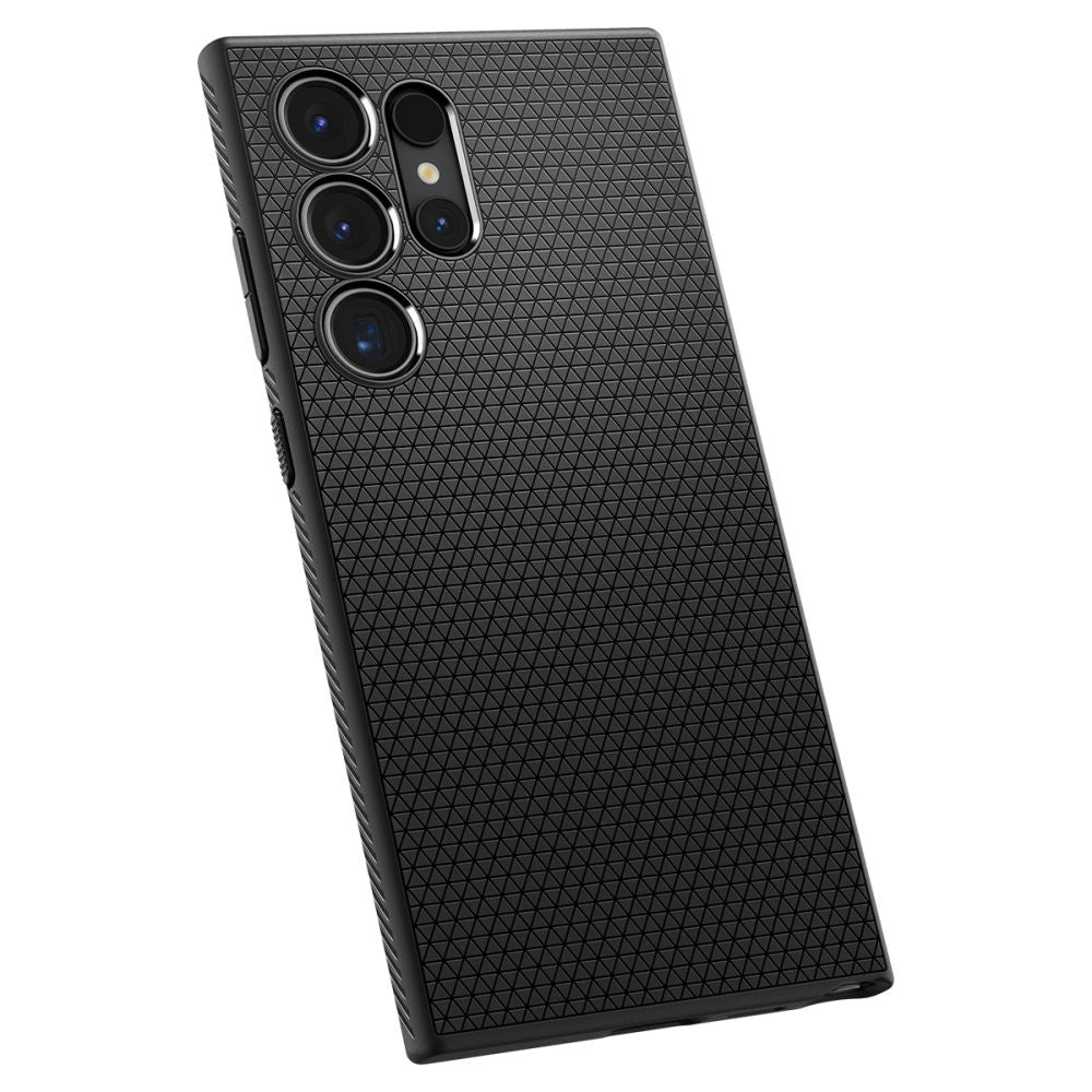 Spigen Samsung Galaxy S24 Ultra Liquid Air Θήκη Σιλικόνης - Matte Black