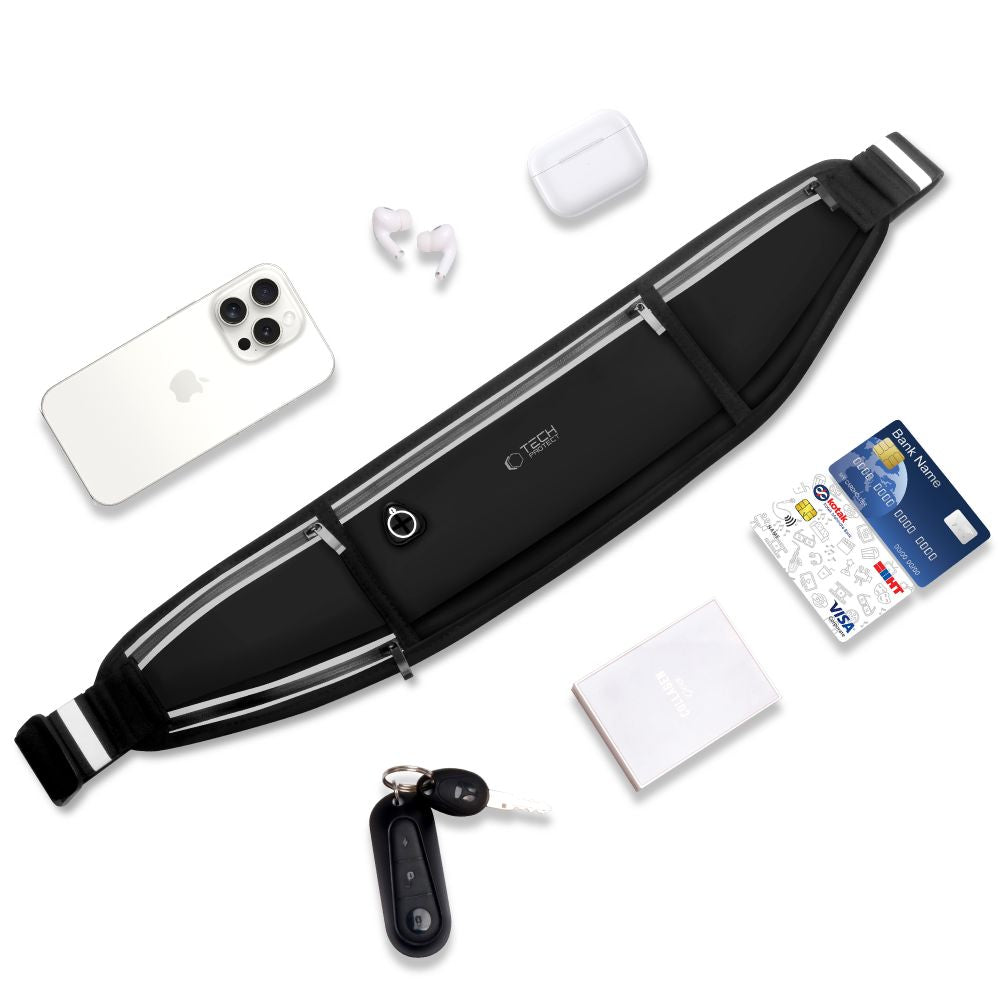 Tech - Protect M3 Universal Sport Waist Bag Τσάντα Μέσης - Black