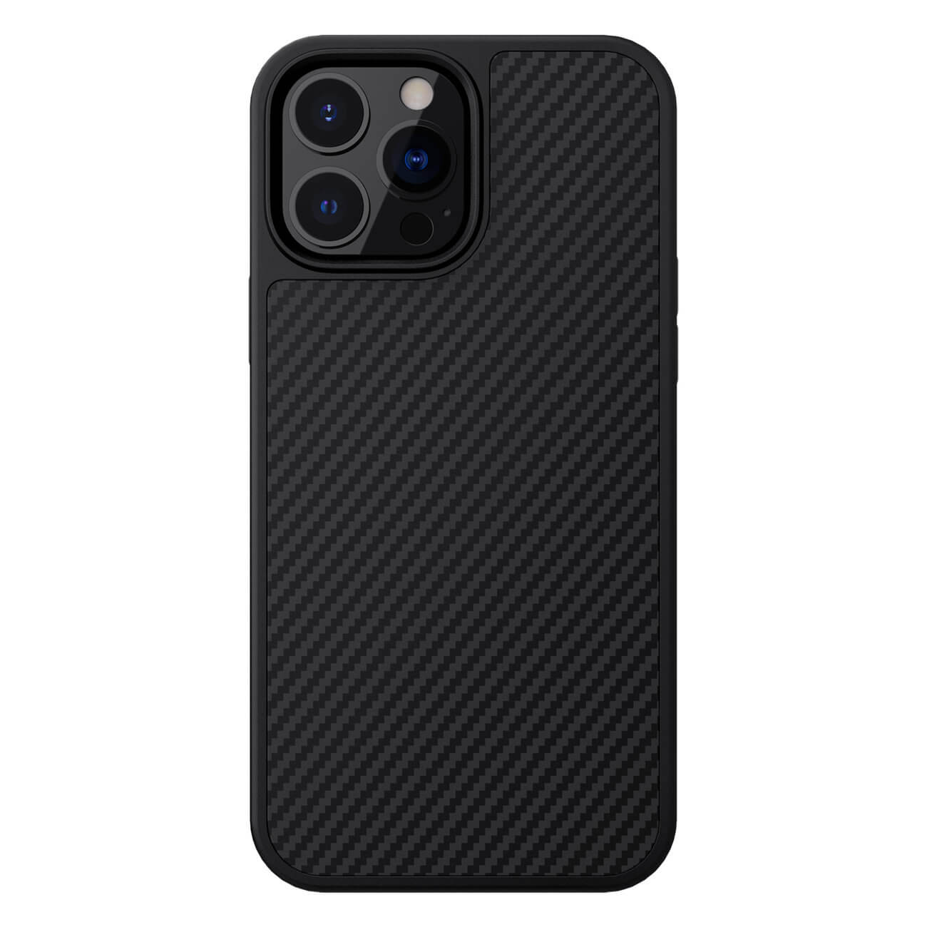 Nillkin iPhone 13 Pro Synthetic Fiber Carbon Σκληρή Θήκη - Black