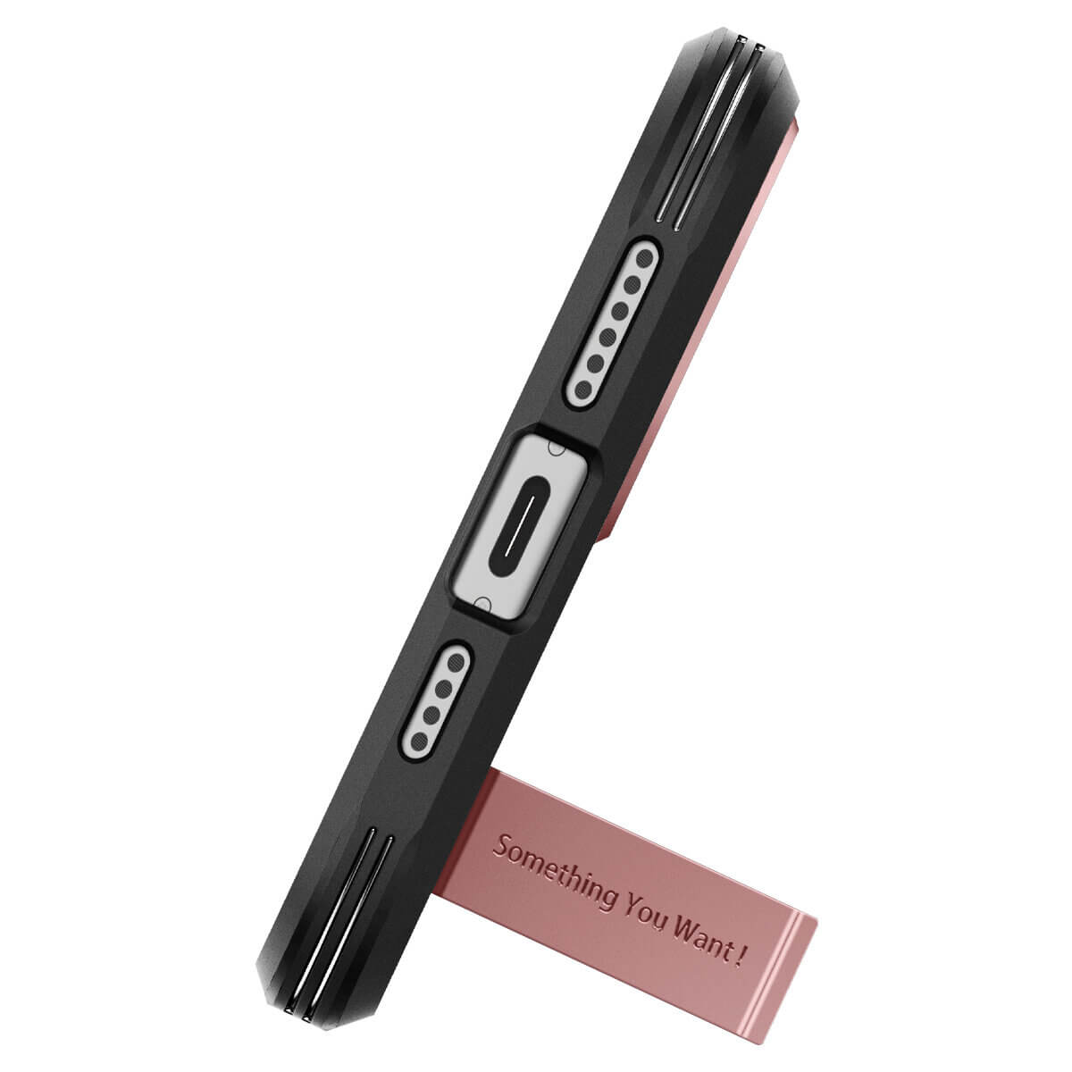 Spigen iPhone 15 Tough Armor Mag Σκληρή Θήκη με MagSafe - Rose Gold