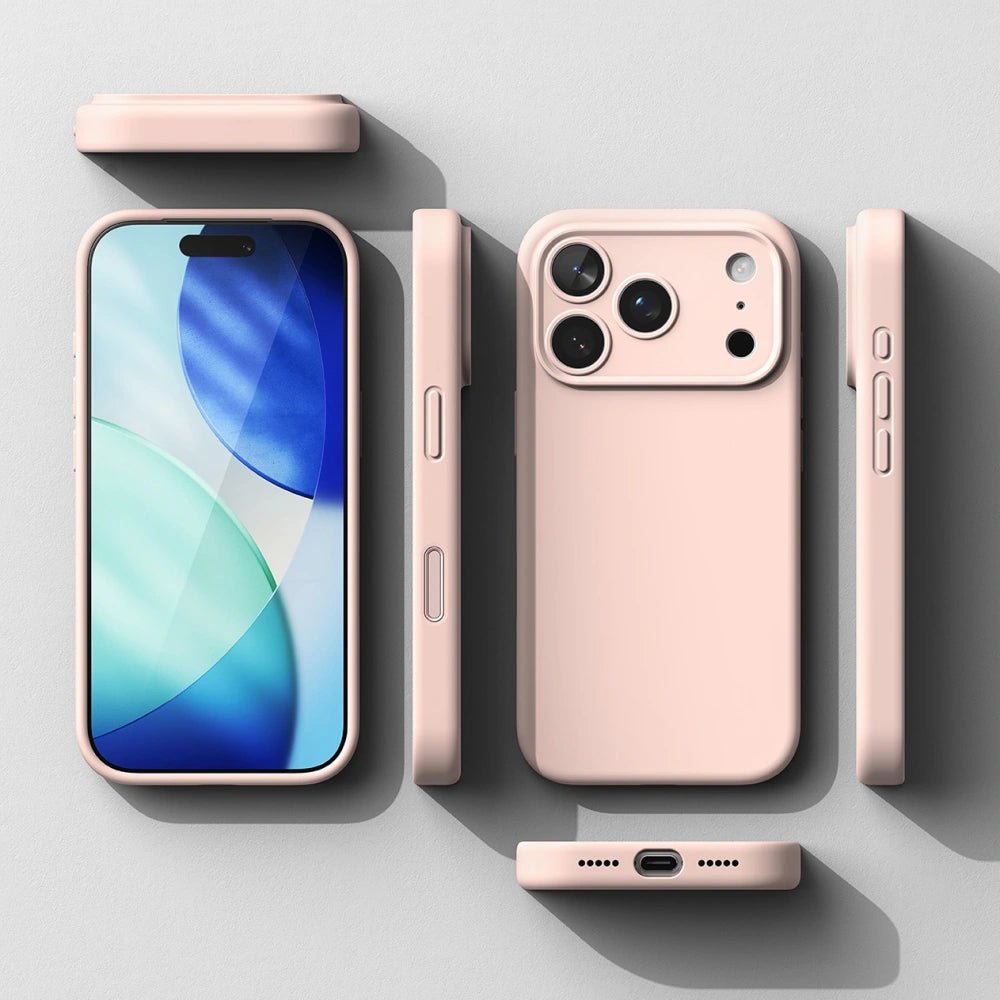 Ringke iPhone 17 Pro - Silicone Magnetic MagSafe - Θήκη Σιλικόνης με MagSafe - Pink Sand