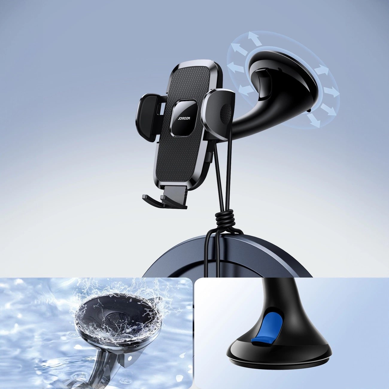 Joyroom Car Mechanical Phone Holder Universal Βάση Αυτοκινήτου - Black - JR - ZS259