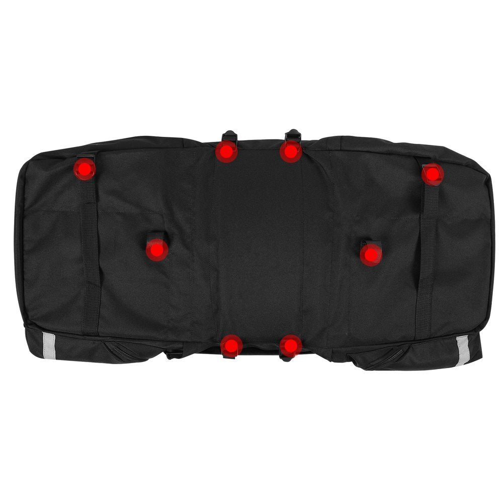Wozinsky Bicycle Bike Pannier Bag - Τσάντα Αποθήκευσης για Σχάρα Ποδηλάτου 60L - Black - WBB13BK