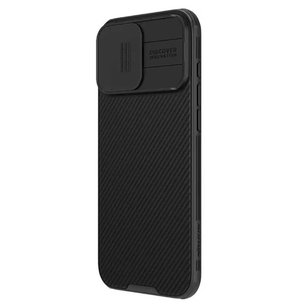 Nillkin iPhone 16 Pro Max CamShield Pro Σκληρή Θήκη με Κάλυμμα για την Κάμερα - Blαck