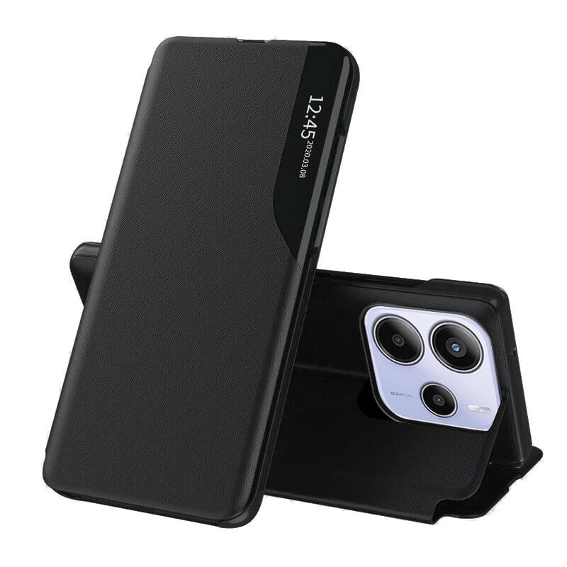 Techsuit Xiaomi Redmi Note 14 5G - eFold Series - Θήκη Βιβλίο - Black